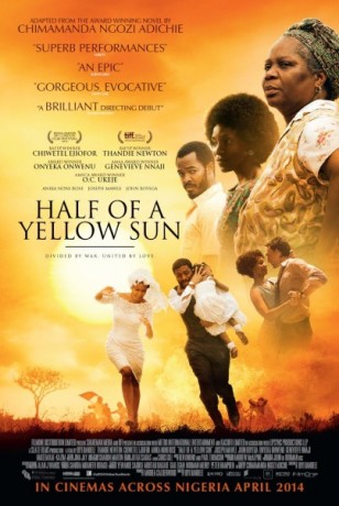 Half of a yellow sun to premiere in Lagos on Friday, April 25, 2014.