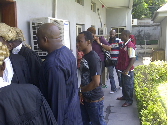 Brymo in court, Photo: NET