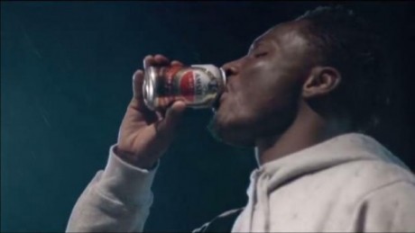 Mikel Obi in Amstel Malta Commercial || Photo: Ebony Africa