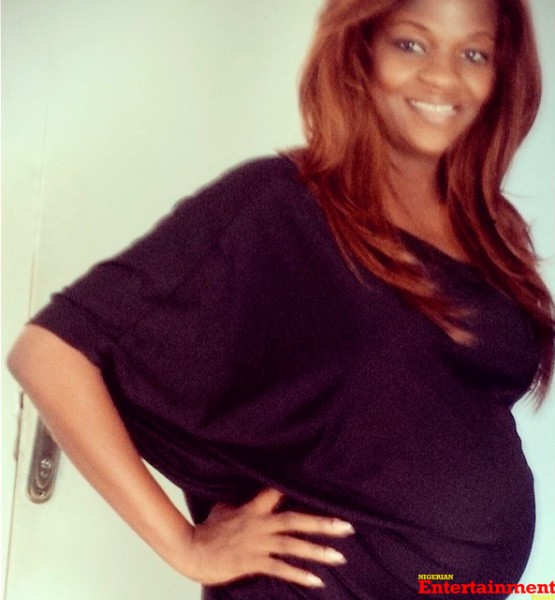 Showing off her baby bump: Misi Molu says she can't wait to be a mummy