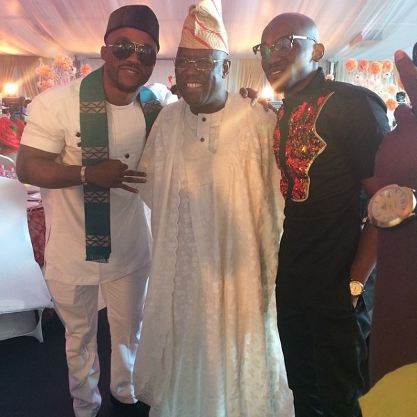 Iyanya, Kenny Ogungbe Paul Okoye weds Anita Isama - Iyanya, Kenny Ogungbe