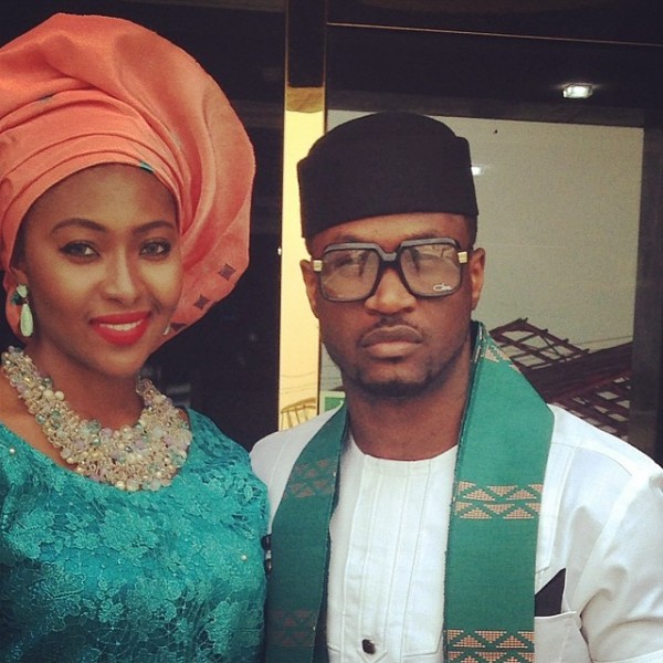 Lilian Esoro and Peter Okoye Paul Okoye weds Anita Isama - Lilian Esoro and Peter Okoye