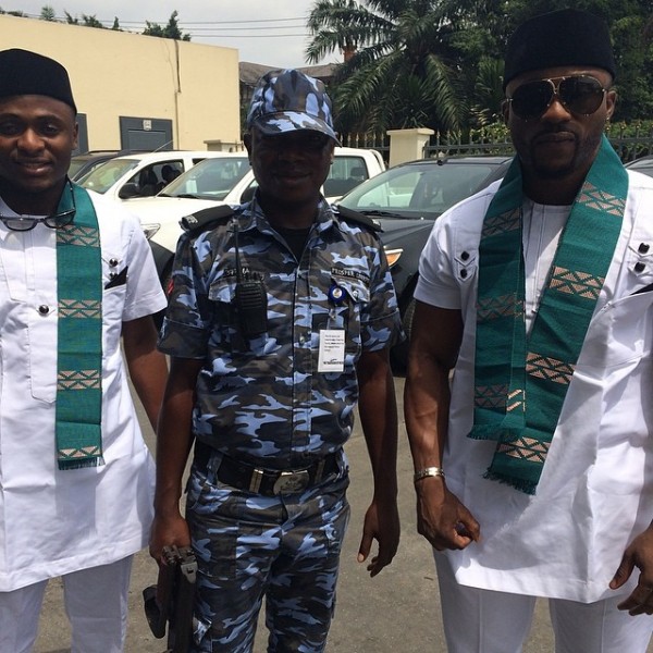 Ubi Franklin and Iyanya Paul Okoye weds Anita Isama - Ubi Franklin and Iyanya