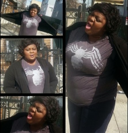 Eniola Badmus is proud of her big tummy