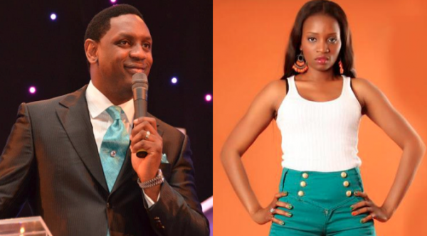 Pastor Fatoyinbo and Ese Walter. Photo: Dailypostng
