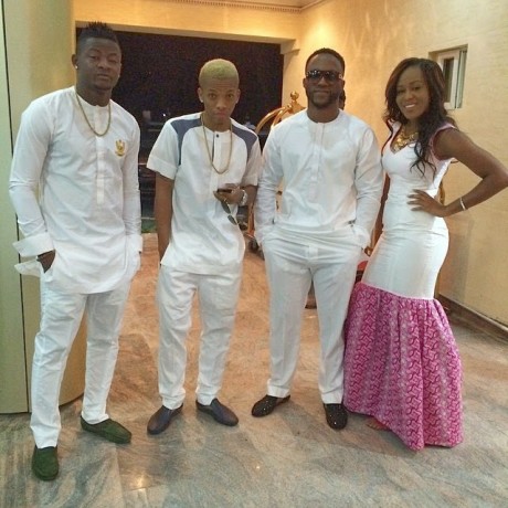 Iyanya and MMMG crew - Tekno, Emma Nyra and producer Sele Bobo