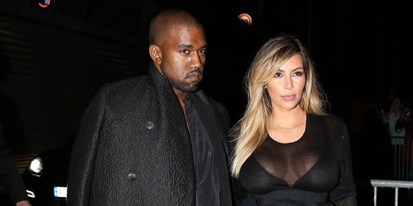 Kanye West and Kim Kardashian. Photo: Filed
