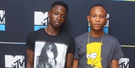 (Viktoh and Lil Kesh when they were newly signed in April 2014)