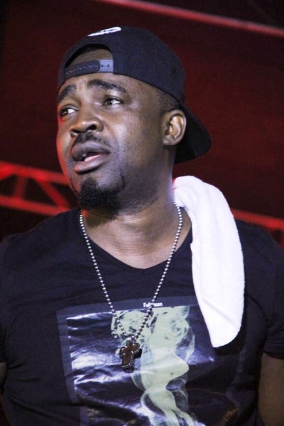 Mr Raw performing at Star Music Trek 2014 in Umuahia, Abia State, April 2014