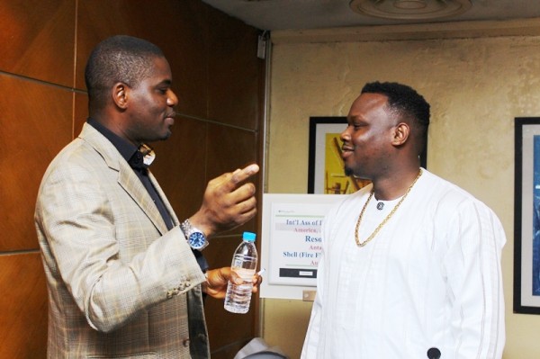 NECLive 2014 - Abisoye Fagade and Dr SID chatting up