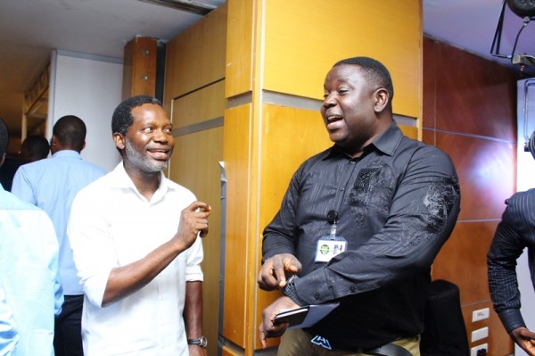 NECLive 2014 - 'I don't have the time', Kwame seems to be telling artiste manager Don T