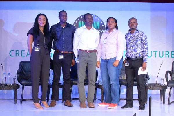 NECLive 2014 - IT panellists; Nkiru Balonwo, Femi Longe, Seyi Taylor, Nkiru Balonwo and Ope Awoyemi
