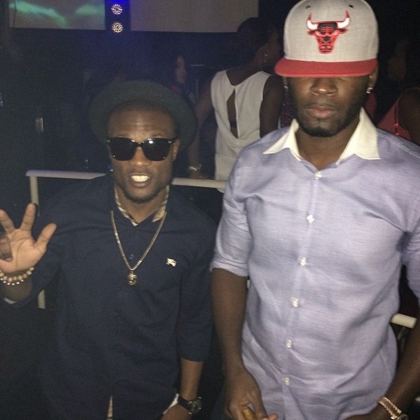 323 Entertainment; Trafic and the groom Tee Billz Nigerian celebs party in Dubai ahead of Tiwa Savage's wedding - 323 Entertainment; Trafic and Tee Billz