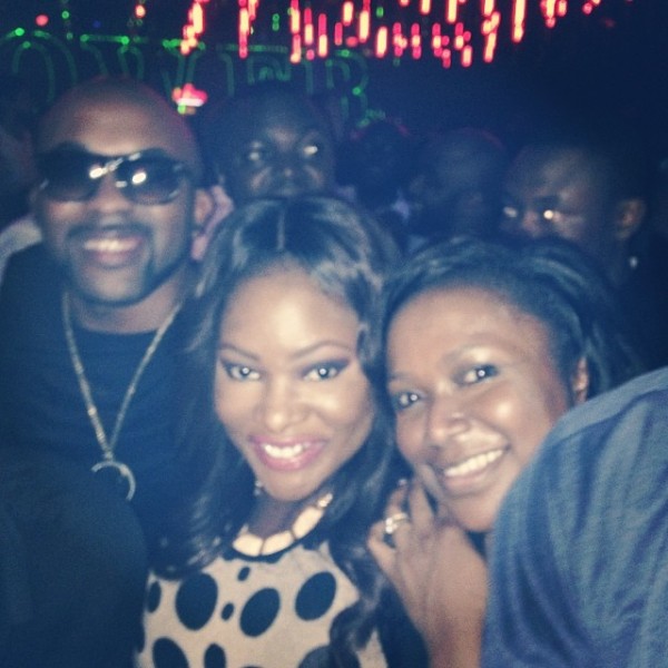 Banky W, Toolz, Lami Philips Nigerian celebs party in Dubai ahead of Tiwa Savage's wedding - Banky W, Toolz, Lami Philips