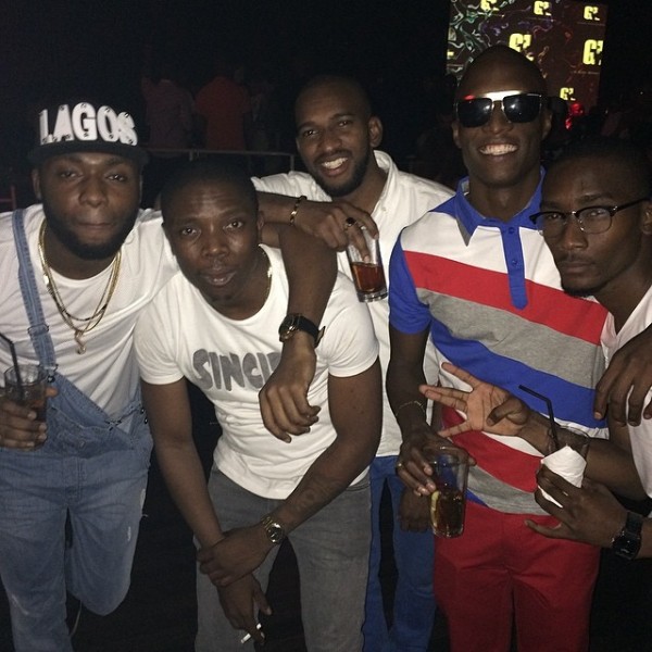 N6 and the gang Nigerian celebs party in Dubai ahead of Tiwa Savage's wedding - N6 and the gang