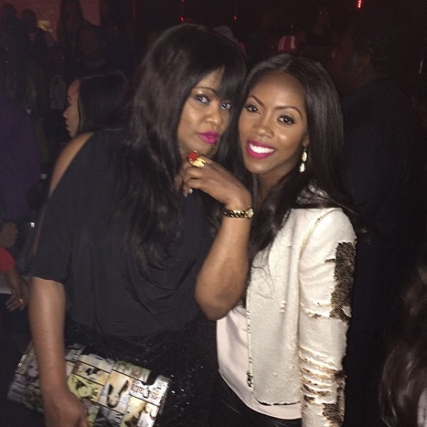 Nigerian celebs party in Dubai ahead of Tiwa Savage's wedding - The bride Tiwa Savage