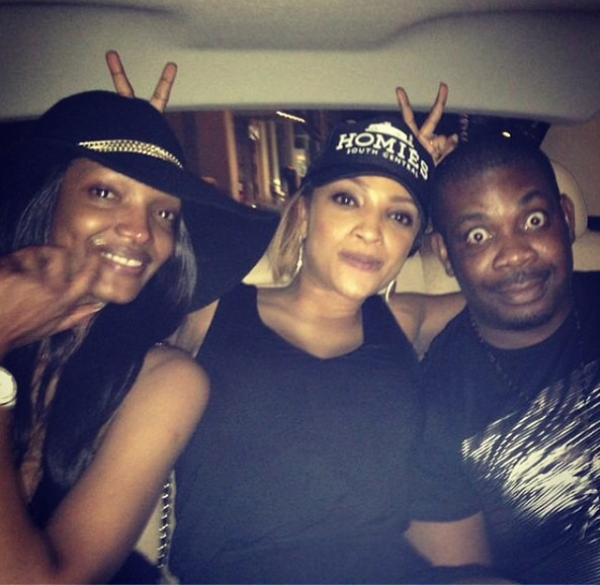 PHOTOS - Tiwa Savage, Tee Billz, Don Jazzy, Toolz, Gbemi, Toke Makinwa go on boat cruise.