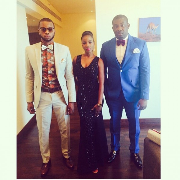 Papa Omisore, Sameerah Ahmed and Don Jazzy Papa Omisore, Sameerah Ahmed and Don Jazzy