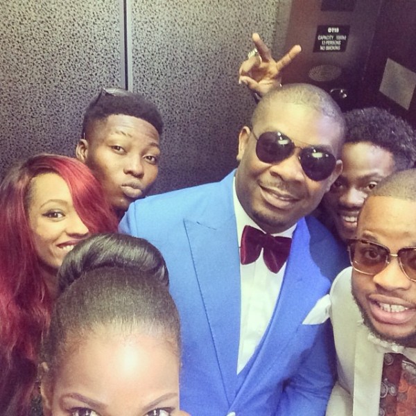 Tiwa Savage weds Tee Billz in Dubai - Don Jazzy and the Mavins