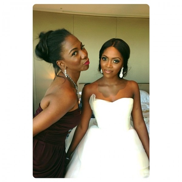 Remi Fagbohun and Tiwa Savage