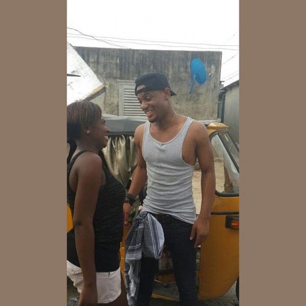 Alex Ekubo and Yvonne Jegede doing their thing
