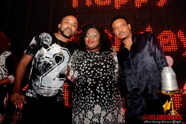 Banky W, Eniola Badmus and Shina Peller