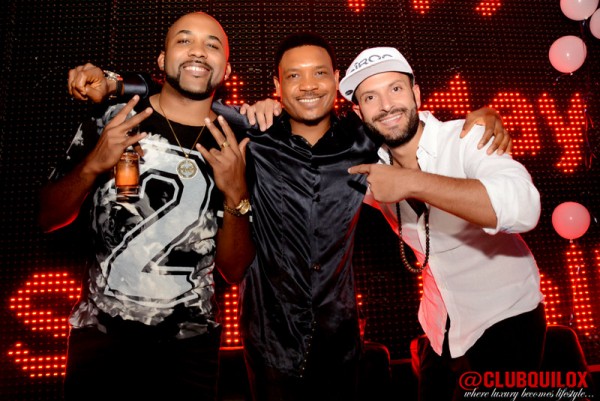 Banky W, Shina Peller and Joe Ciroc