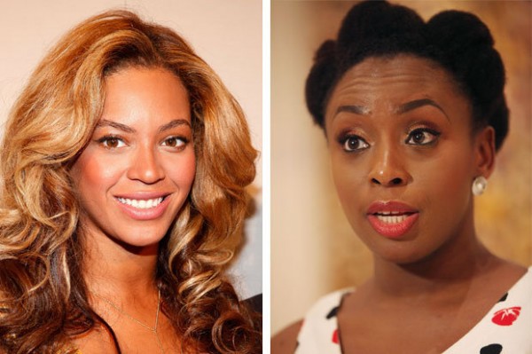 Beyonce and Chimamanda Adiche