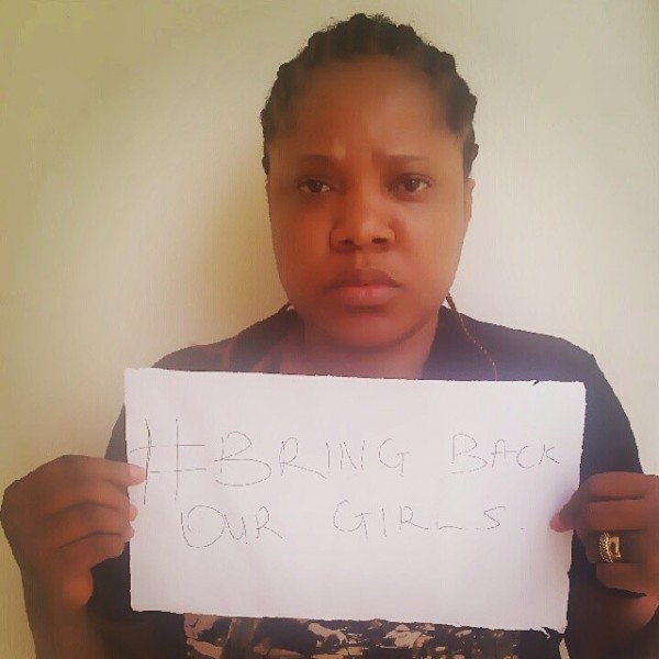 Toyin Aimakhu #BringBacKOurGirls - Toyin Aihmaku