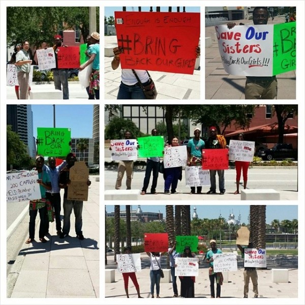 #BringBackOurGirls - Tampa, Florida