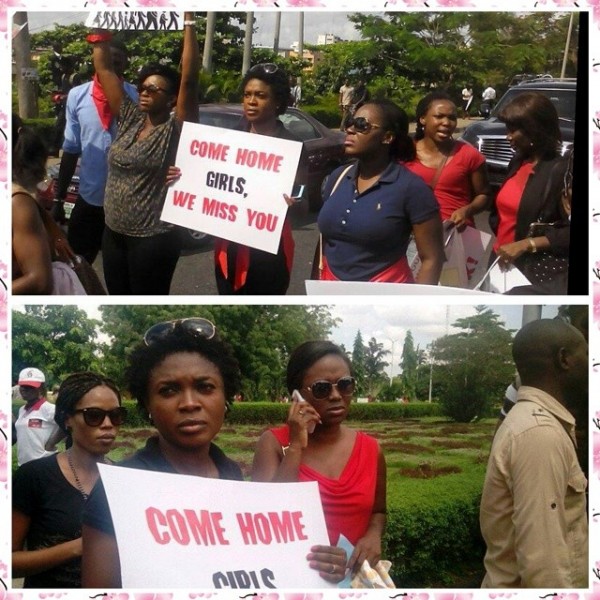 #BringbackOurGirls - Banky W, Omoni Oboli, Yemi Alade protest (5)