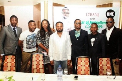 D'banj, Cobhams and others at a ONE Campaign press briefing, Lagos D'banj, Cobhams and others at a ONE Campaign press briefing, Lagos