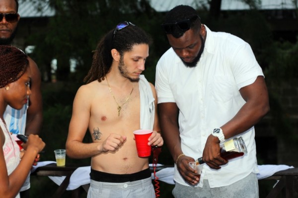 Hennessy Beach Party - There was plentry of drinks to go around