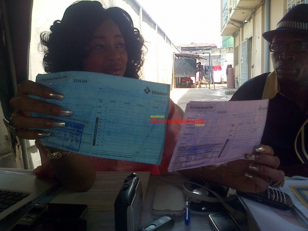 Clarion Chukwura says she pays her dues regularly and has proof Photo: Olamide Jasanya/NET