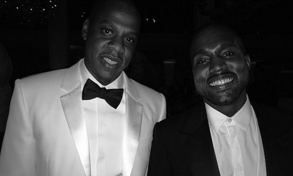 Jay Z and Kanye West