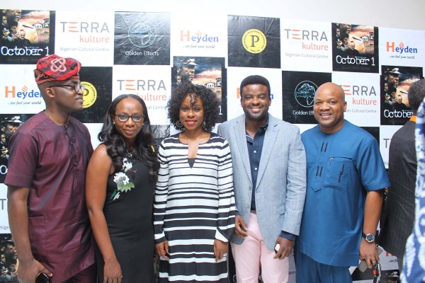 L-R Remi Okunlola, Bola Adesola, Bolanle Austen-Peters, Kunle Afoloyan & Akin Salami