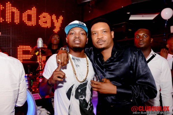 Olamide and Shina Peller