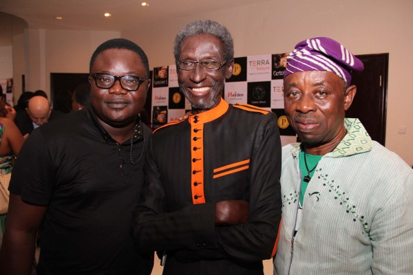 Sadiq Daba, Tunde Kelani & a guest