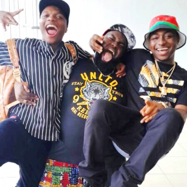 Wizkid, Davido and Special Ed.