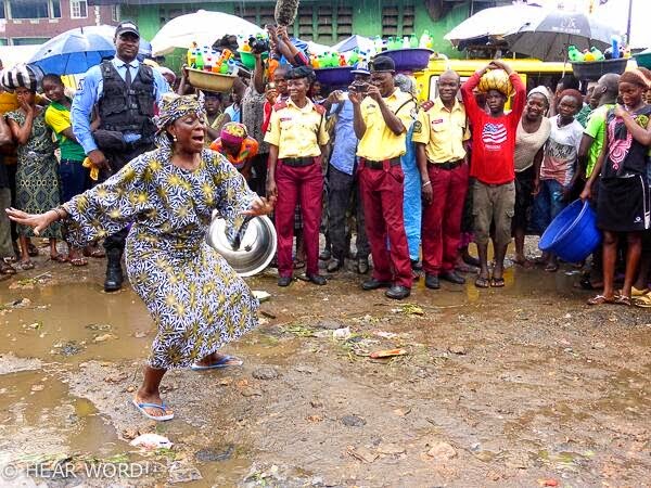 Joke SIlva in action Photo: