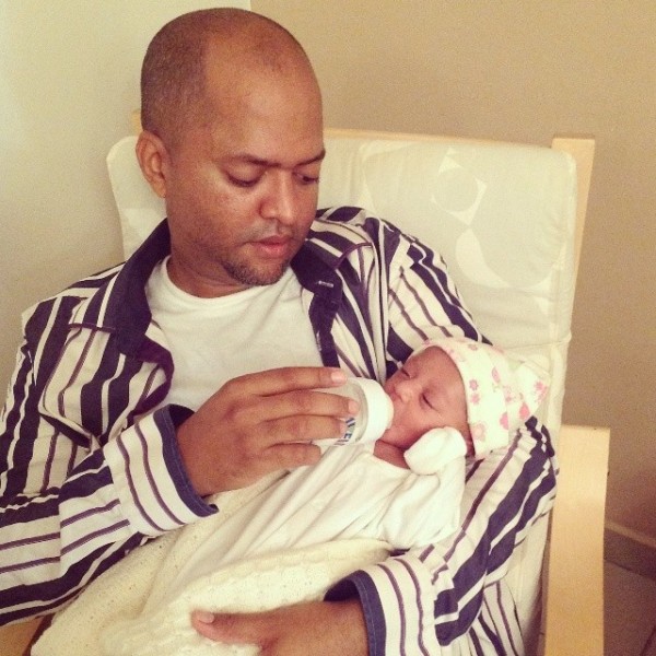 Matse's hubby and the baby