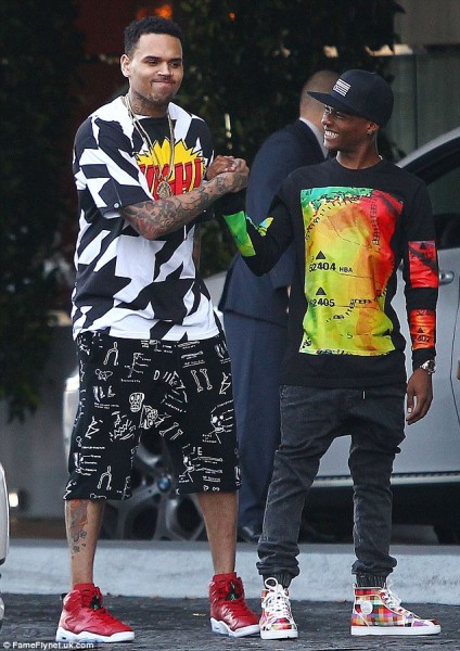 Chris Brown and Wizkid