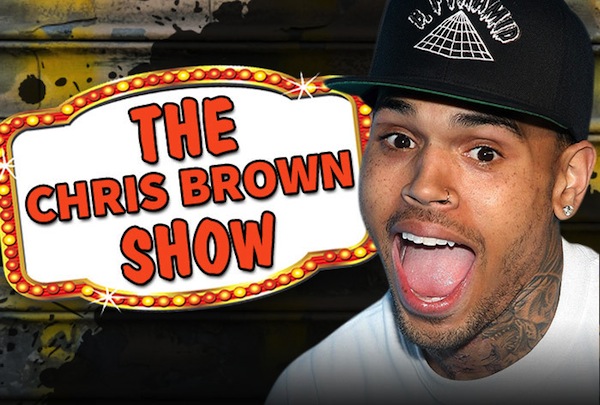 Chris Brown show composite. Photo: TMZ