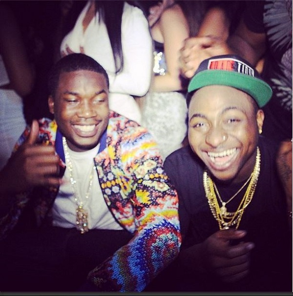(Meek Mill confirms collaboration with Davido. Photo: Instagram)