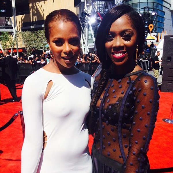 Eva Marcille and Tiwa Savage