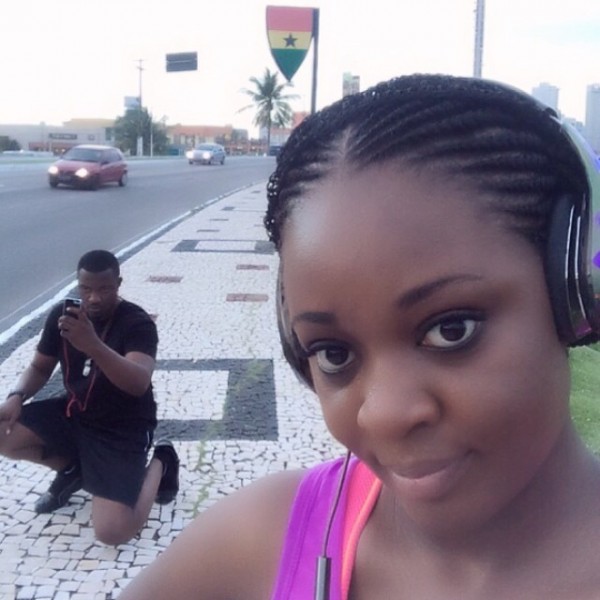 Jackie Appiah and Johnd Dumelo