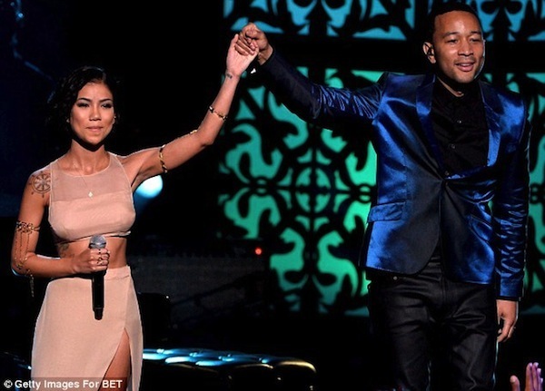 Jhene Aiko and John Legend