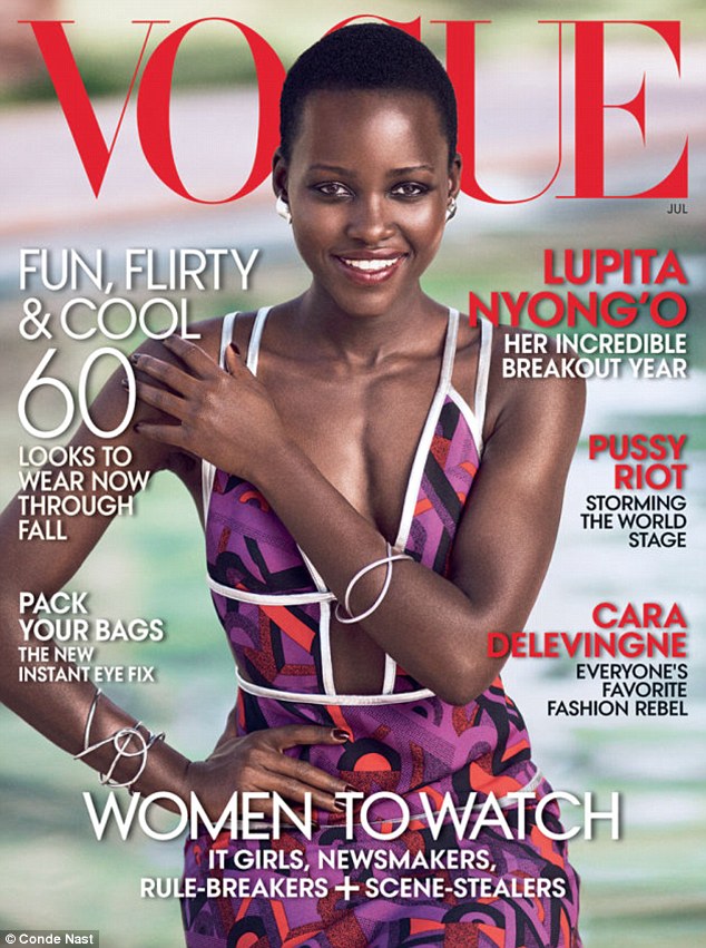 Lupita Nyong'o covers Vogue Magazine