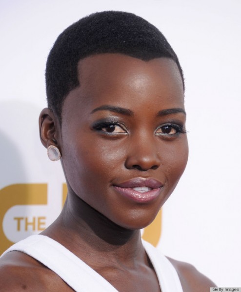 Lupita Nyongo at the 19th Annual Critics' Choice Movie Awards. Photo: Getty Images