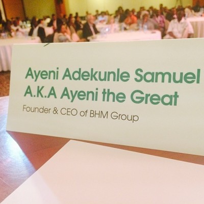 Mr Ayeni in Mauritius